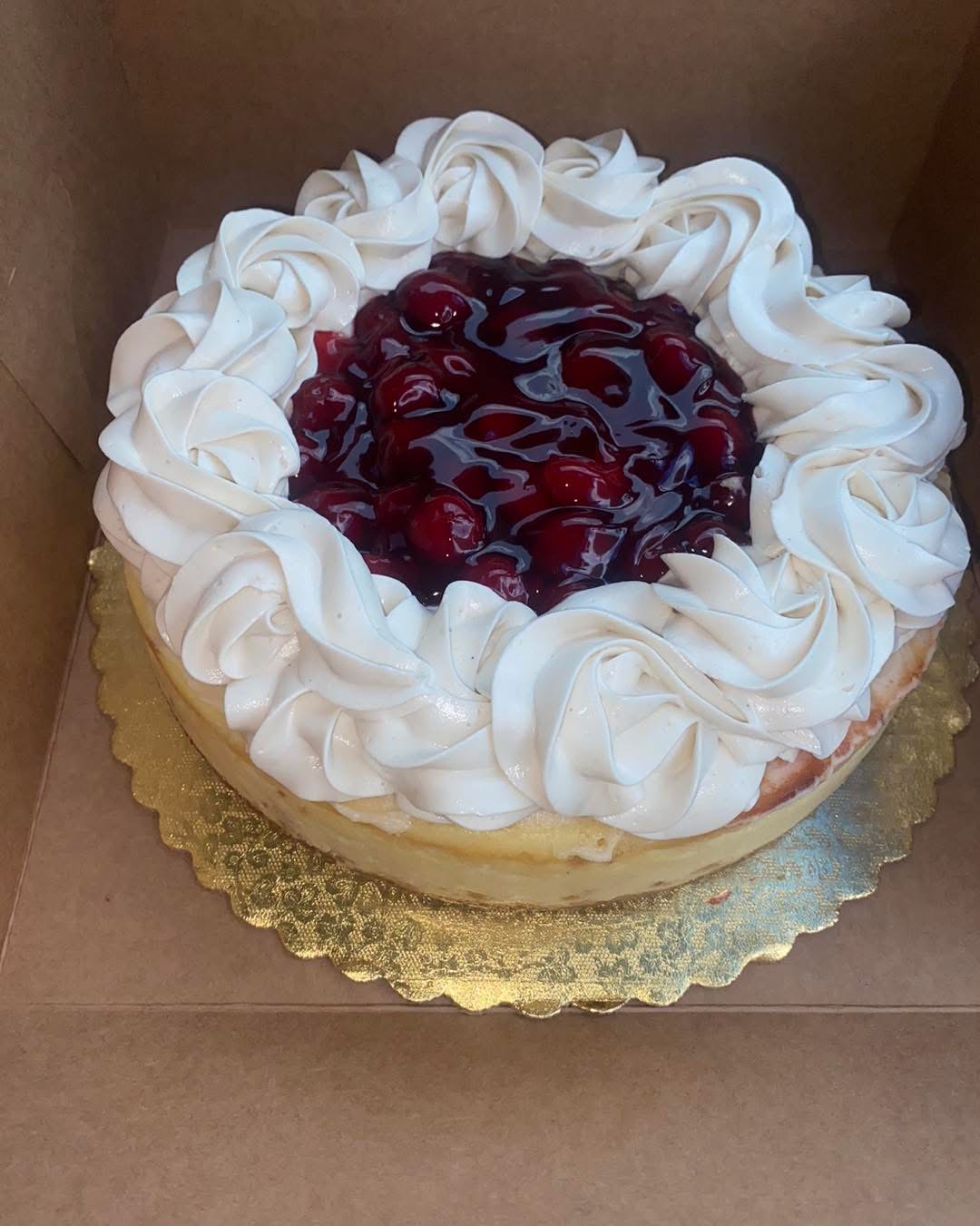 Cherry cheesecake